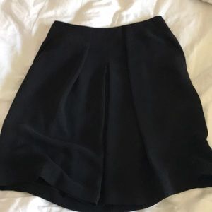 VINCE black mid length skirt